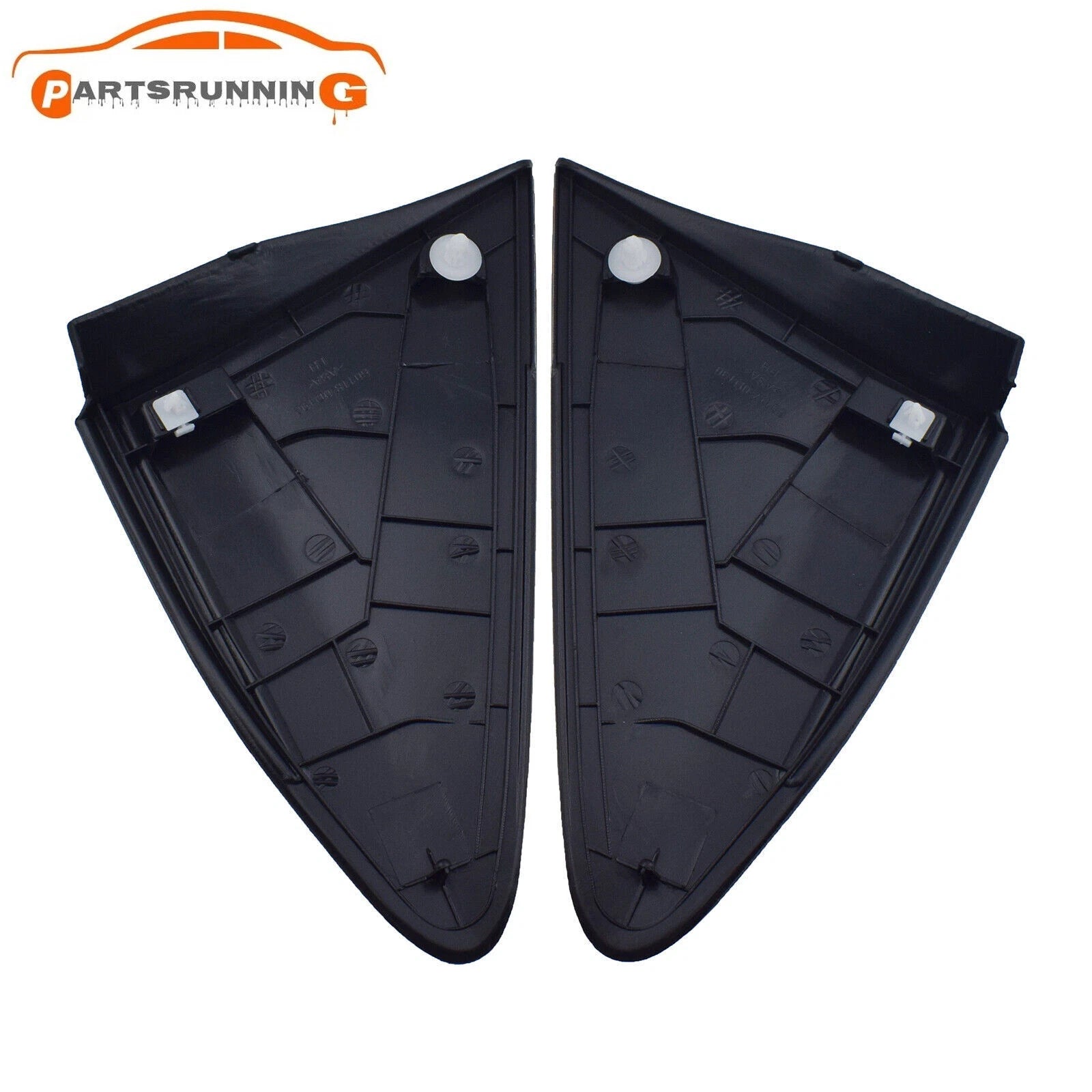 For Toyota Yaris 2012-2014 Pair Right &Left Side Rearview Mirror Triangle Cover 6B93BC-57