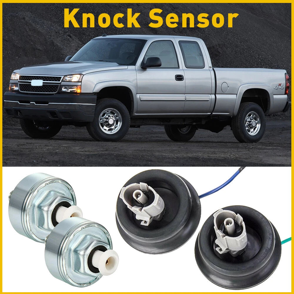Knock Sensor w/Harness for Chevy GMC 1500 2500 4.8/5.3/6.0L 2002 2003-2007 EOA 6B93BC-57