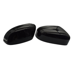Gloss Black Left Right Rearview Mirror Cover For Ford Focus MK2 MK3 2008-2018 6B93BC-57