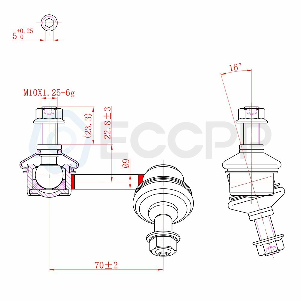 12Pcs Front Ball Joints Control Arms Tie Rod Ends For 2003-2006 07 Honda Accord 6B93BC-57