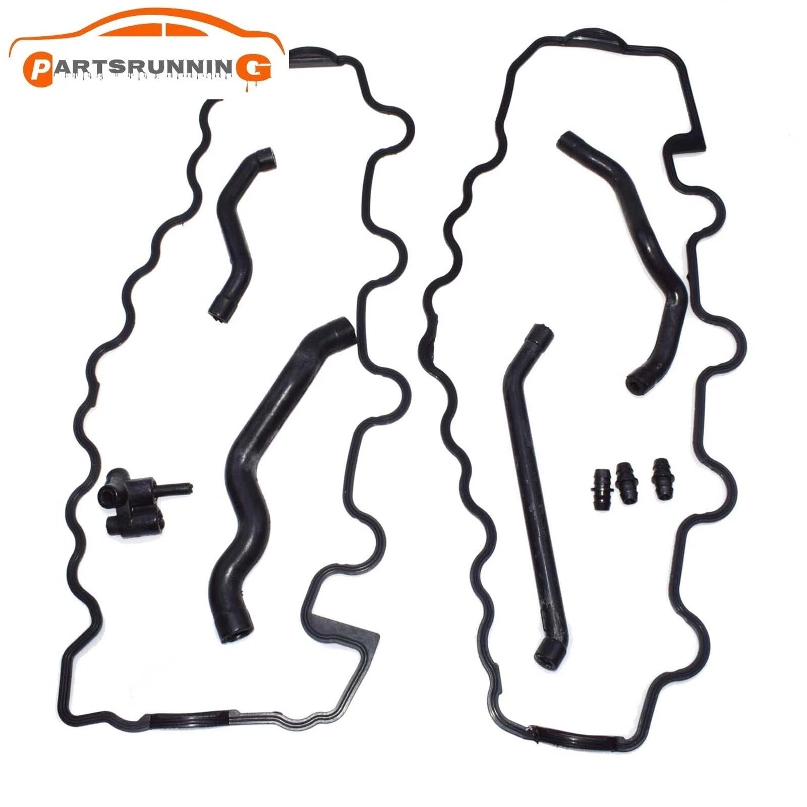 Valve Cover Gasket &Crank Case Hose Kit for Mercedes C Class CLK E ML E320 ML320 6B93BC-57
