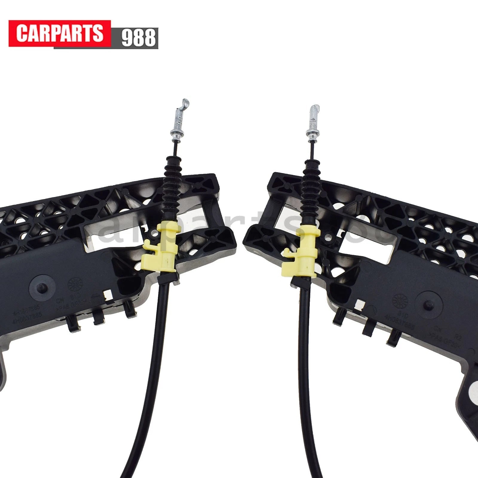 Exterior Door Handle Frame Rear Left or Right For Audi A6 A7 A8 11- 4H0837885 6B93BC-57