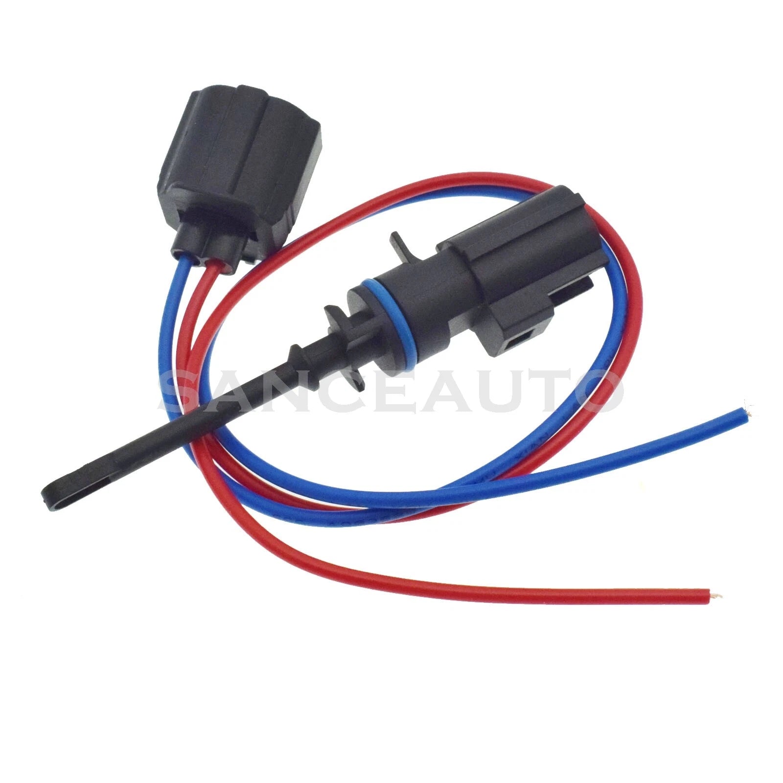 Intake Air Temperature Sensor W/ Connector for Chrysler Dodge Ram Jeep 5149279AC 6B93BC-57