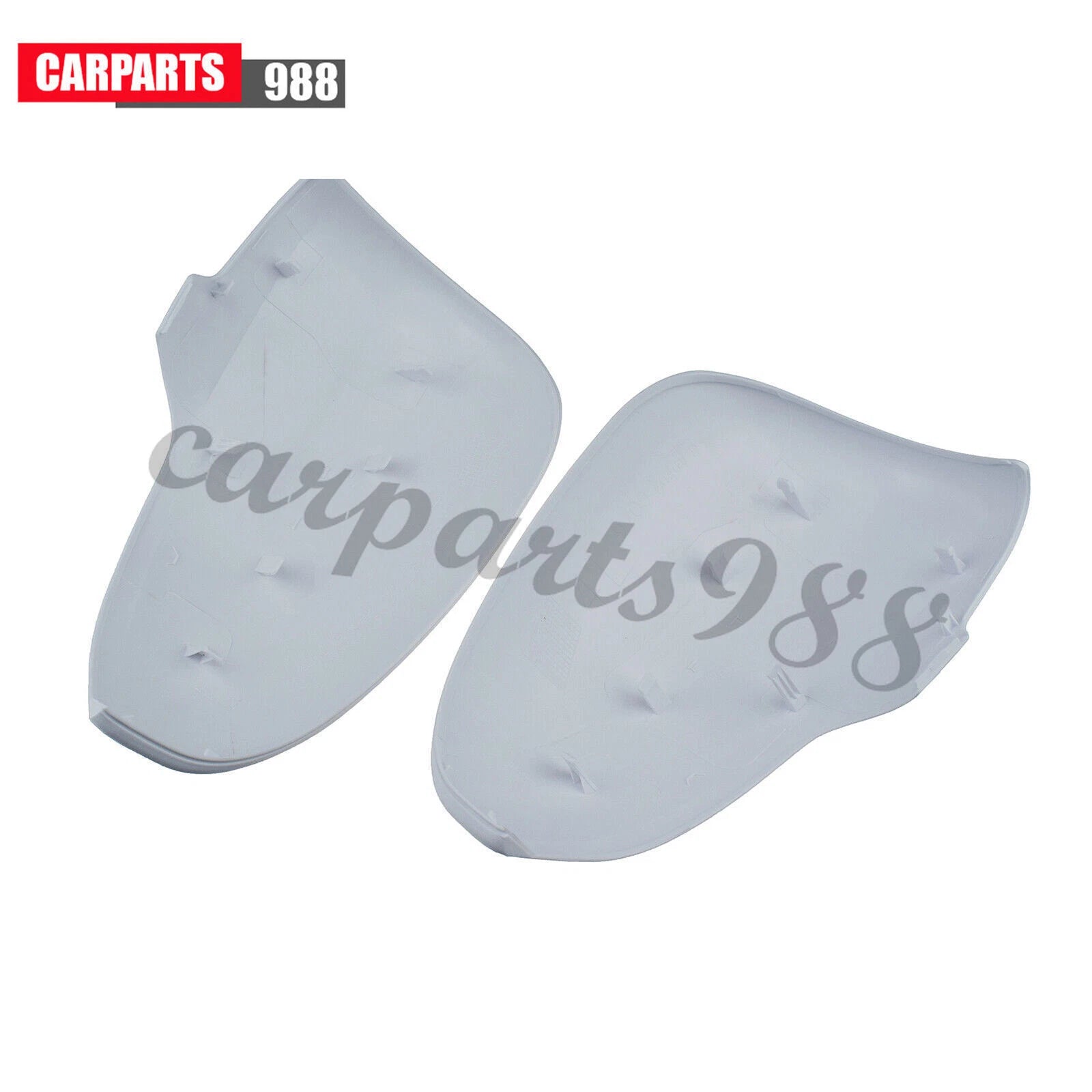 Left Right Side Rearview Mirror Cover Cap White for Toyota Reiz Prius 2010-2012 6B93BC-57