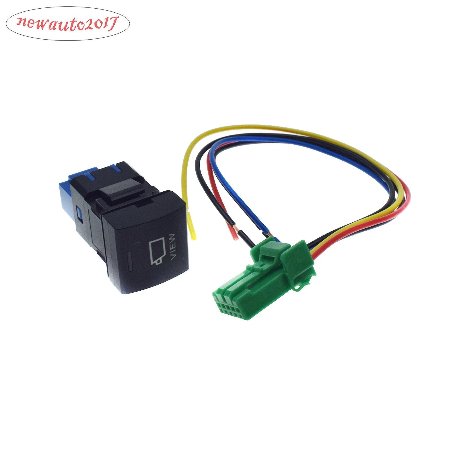 Car Camera View Button Switch W/ Wire For Toyota Avalon Rav4 Camry Corolla Hiace 6B93BC-57