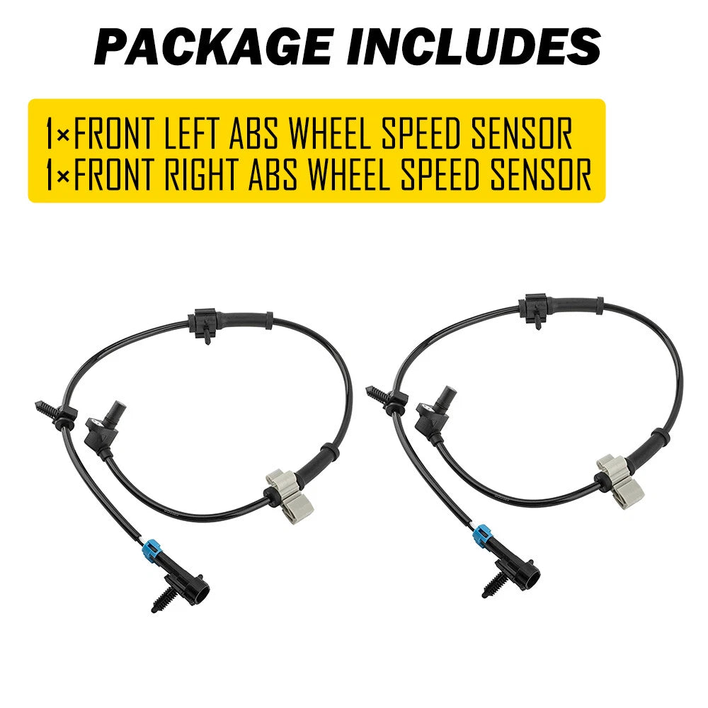 ABS Wheel Speed Sensor for 99-2006 Sierra & Silverado 1500 2500 Front L & R 6B93BC-57