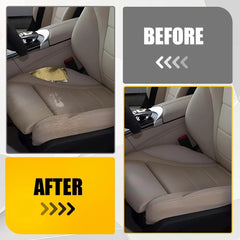 Driver Bottom Leather Seat Cover Light Tan For 2015-2021 Mercedes Benz C Class A 6B93BC-57