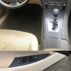 Interior Center Console Carbon Fiber Molding Sticker Decals For Lexus ES 2006-12