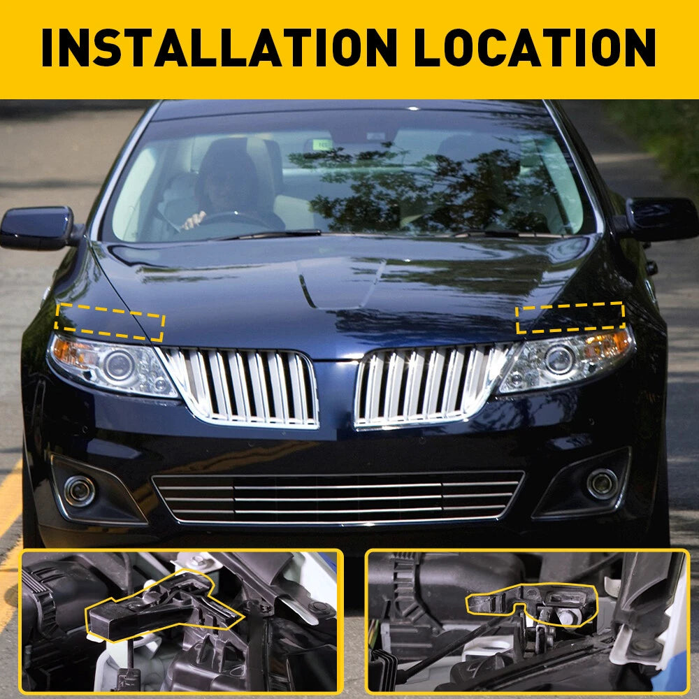 4X For 13-2017 Ford Fusion Lincoln MKZ Left RH Headlight Lamp Mount Bracket USEA 6B93BC-57