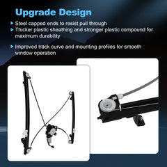 For 2001-03 Chrysler Town Country Front Right Power Window Regulator With Motor 6B93BC-57