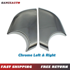 2PCS Chrome For 2017-22 Tesla Model 3 LH RH Wing View Mirror Cover Lower Holder 6B93BC-57