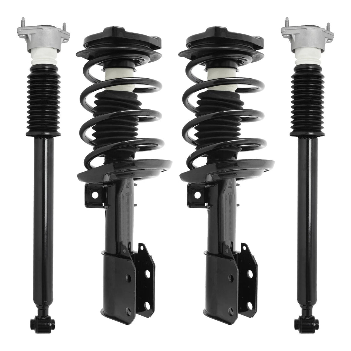 Front & Rear Complete Strut Assembly Shock Kit for 2008-2009 Mercedes-Benz 6B93BC-57