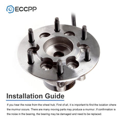 1Pc Wheel Hub Bearing Front Right RWD For Chevy Colorado ZQ8 Chassis 2004-2008 6B93BC-57