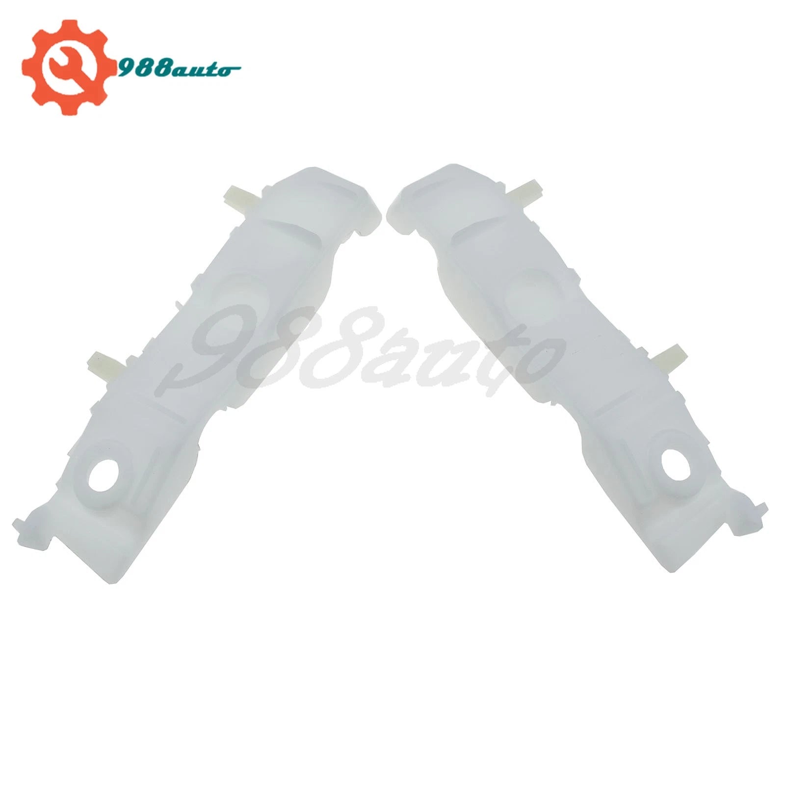 LH RH For 2010 2013 Kia Forte Front Bumper Retainer Brackets Support Pair 2pcs 6B93BC-57