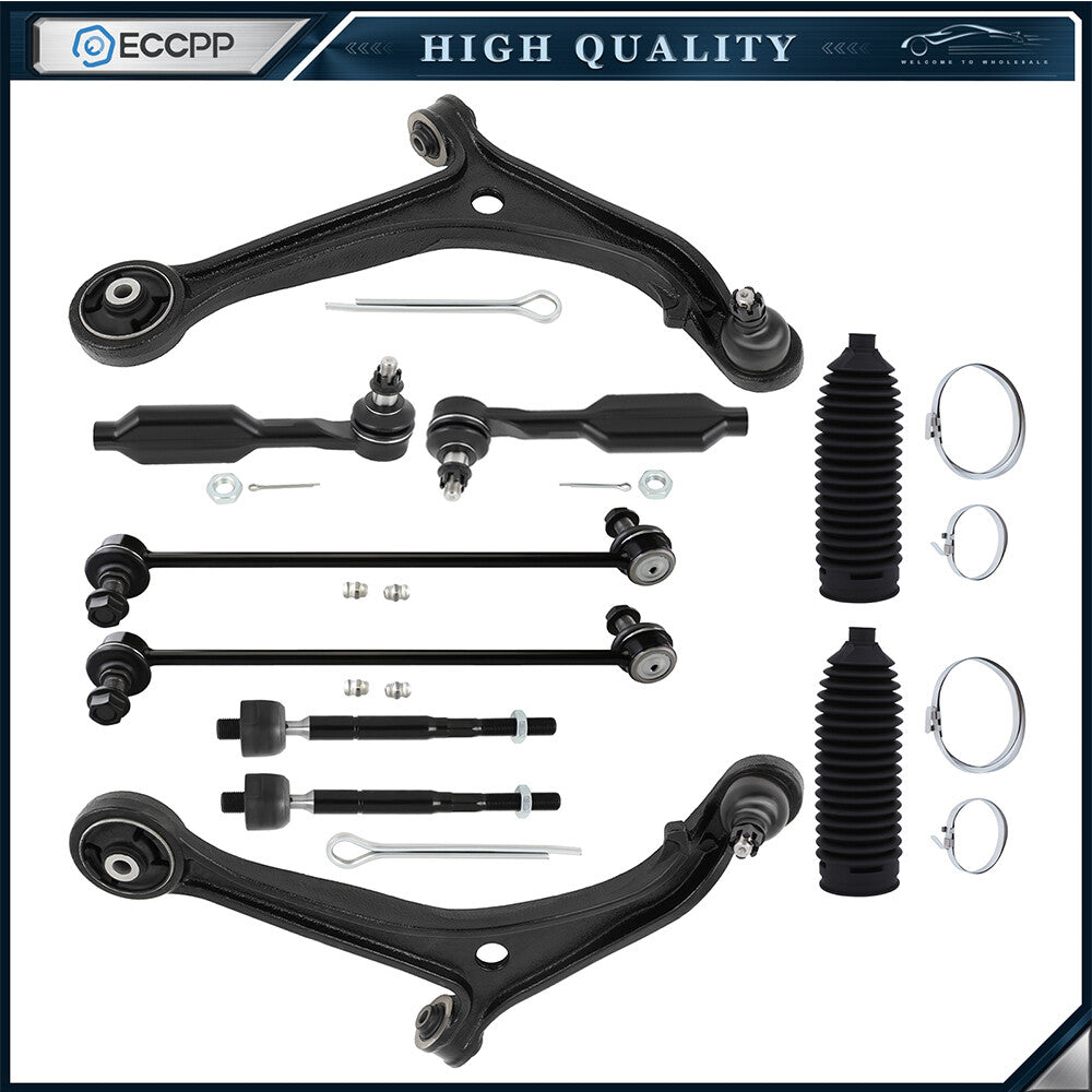 Front Lower Control Arm Ball Joint Sway Bar Tie Rods For 2005-2009 HONDA ODYSSEY 6B93BC-57