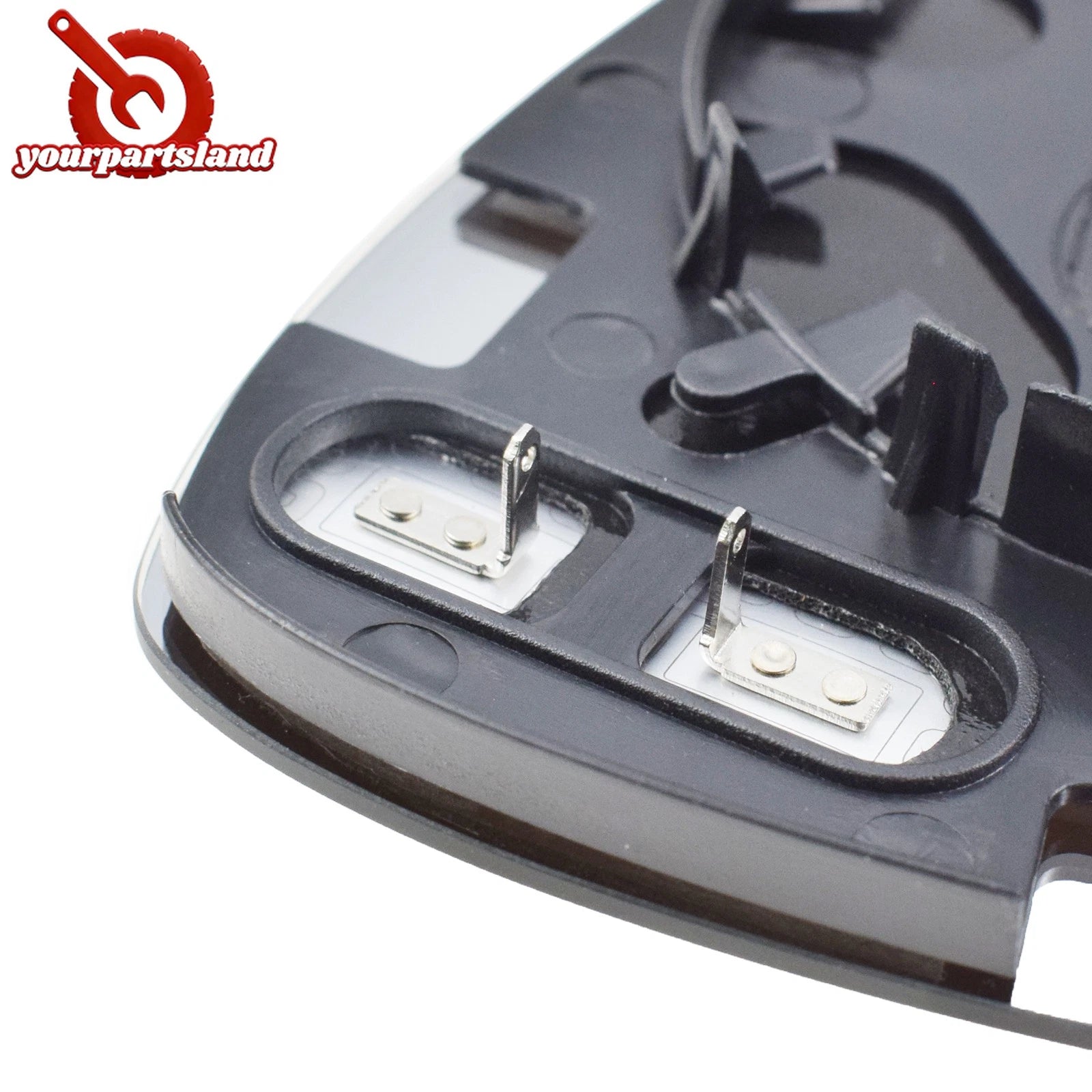 Left Heated Mirror Glass w/ Plate for Porsche Panamera 2010-2016 97073103505 6B93BC-57