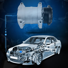 ECCPP A/C AC Compressor and Clutch For Chevrolet GMC Trucks ECCPP