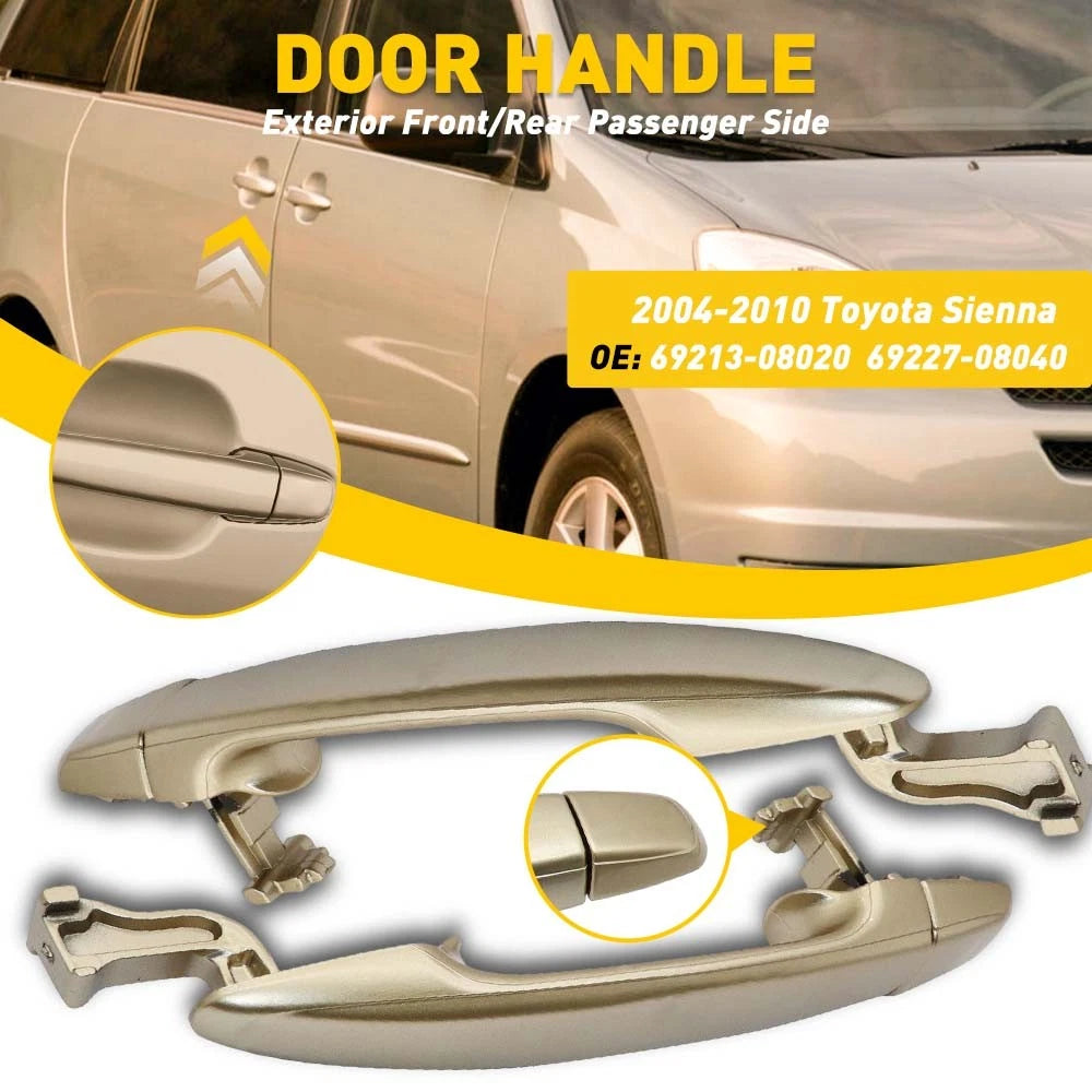 Exterior Door Handle Rear Left /Right For 2008 2009 Toyota Sienna 2004-2010 EOA 6B93BC-57
