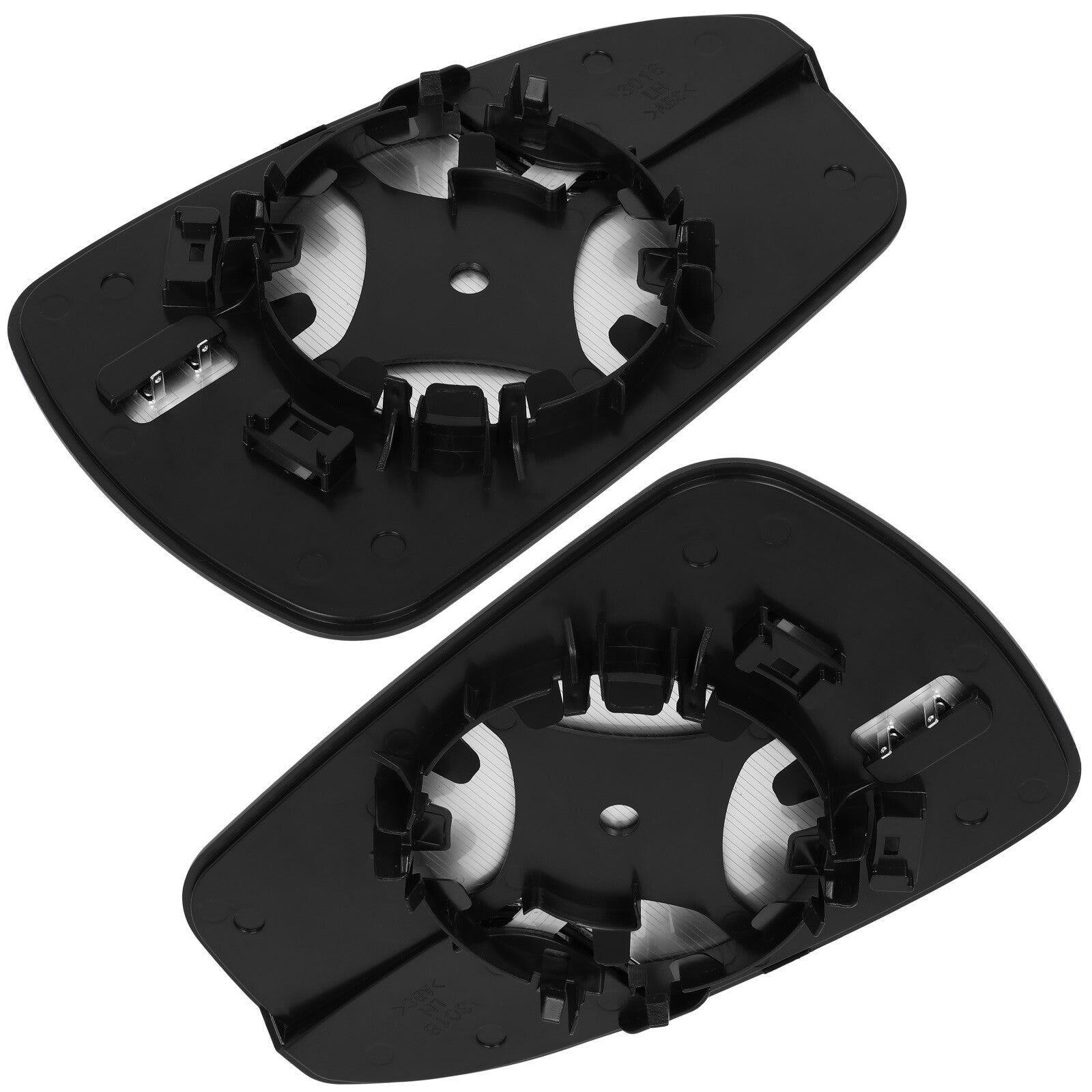 Heated Mirror Glass W/ Plate For 2013-20 Ford Fusion Left & Right Side View KOEEP