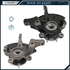 2 Pcs Wheel Hub Bearing Knuckles Front For Ford Escape Mazda Tribute 2001-2004 KOEEP