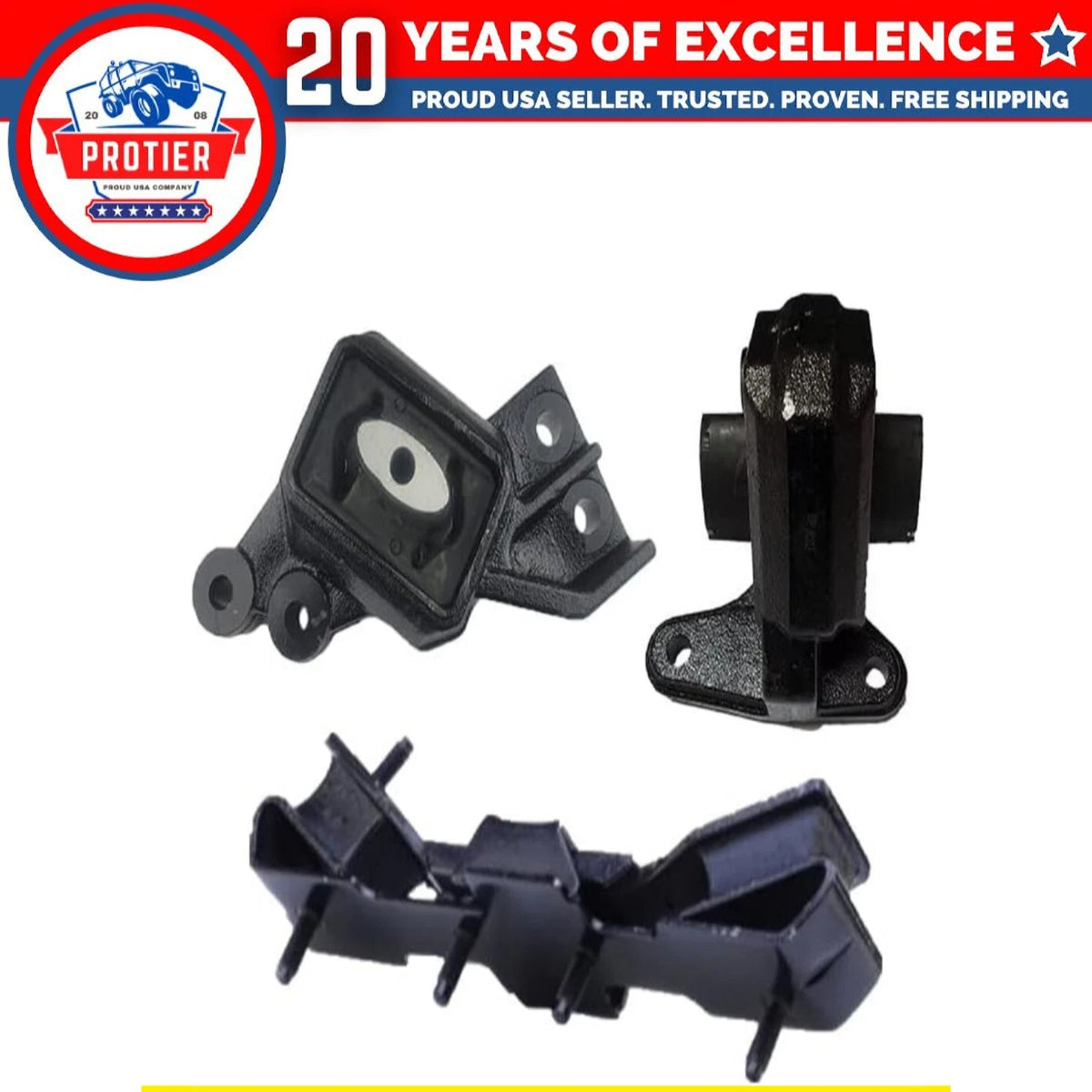 Fits 2006-2007 Dodge Ram1500 4.7L 5.7L Crew/Standard Cab 4WD Motor & Trans Mount 6B93BC-57