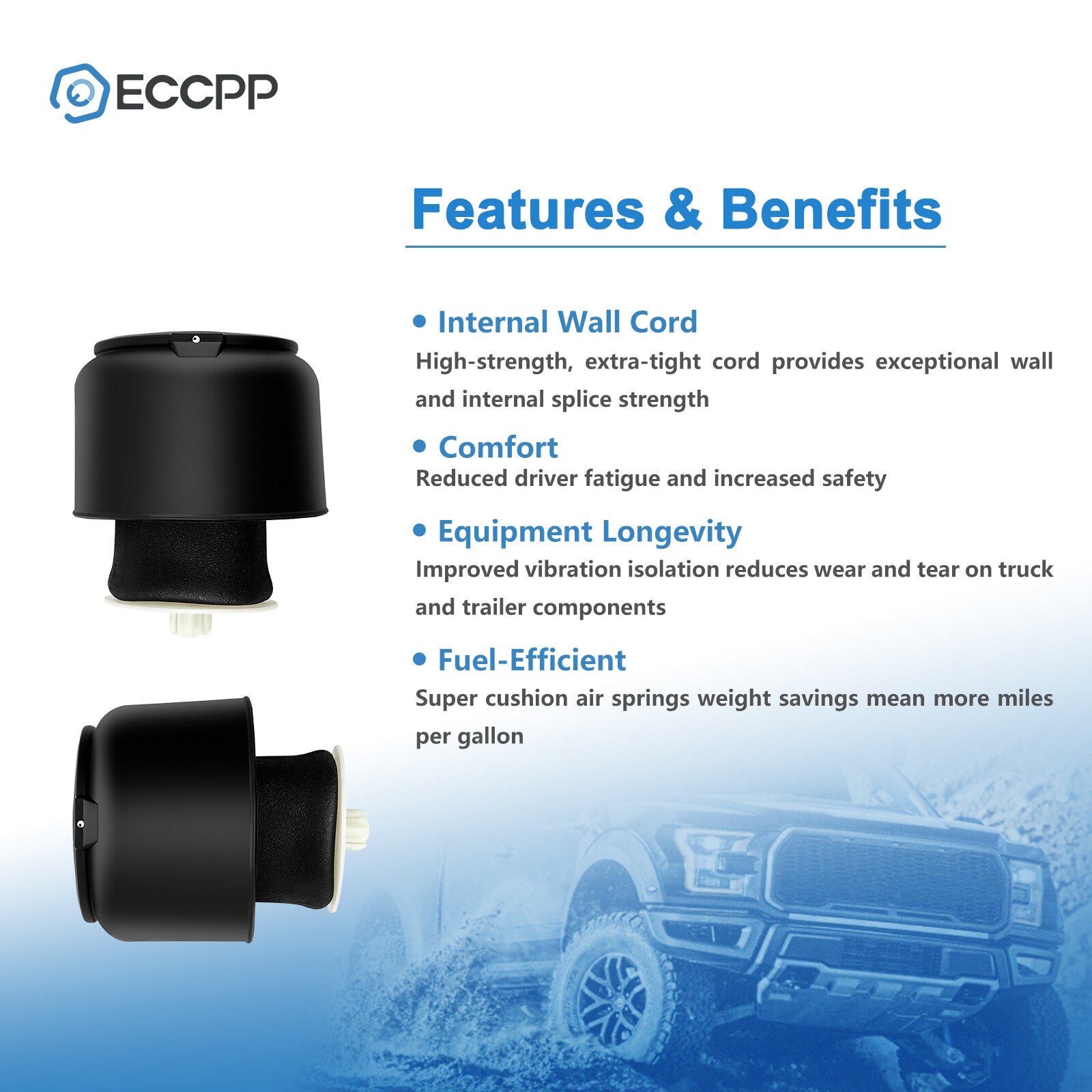 Rear Pair Air Suspension Bags For BMW F11 F10 F07 535i 550i 2010-2016 6B93BC-57