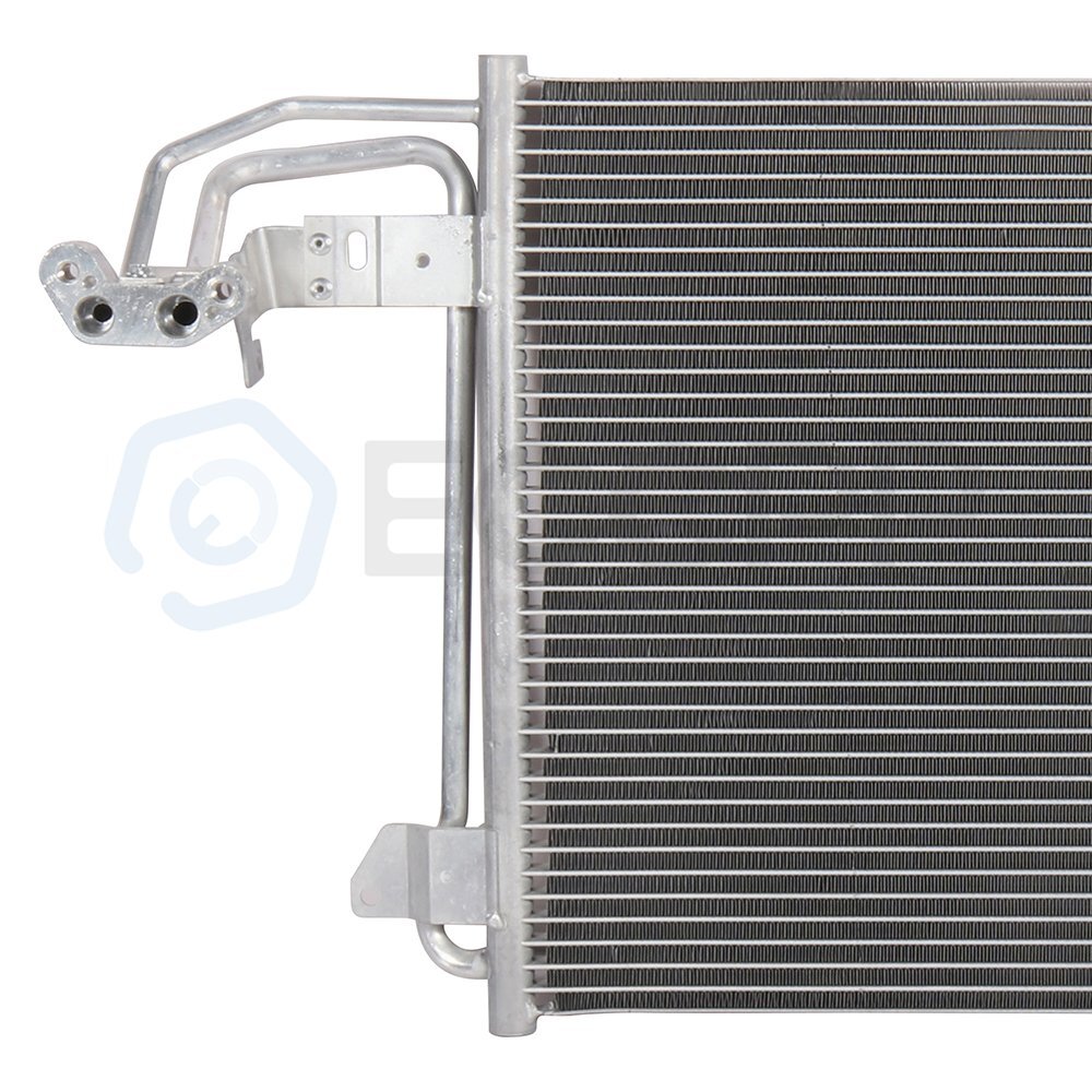 Electric AC Condenser Cooling Fan Kit For 2006-2010 2011-2014 Volkswagen Jetta 6B93BC-57