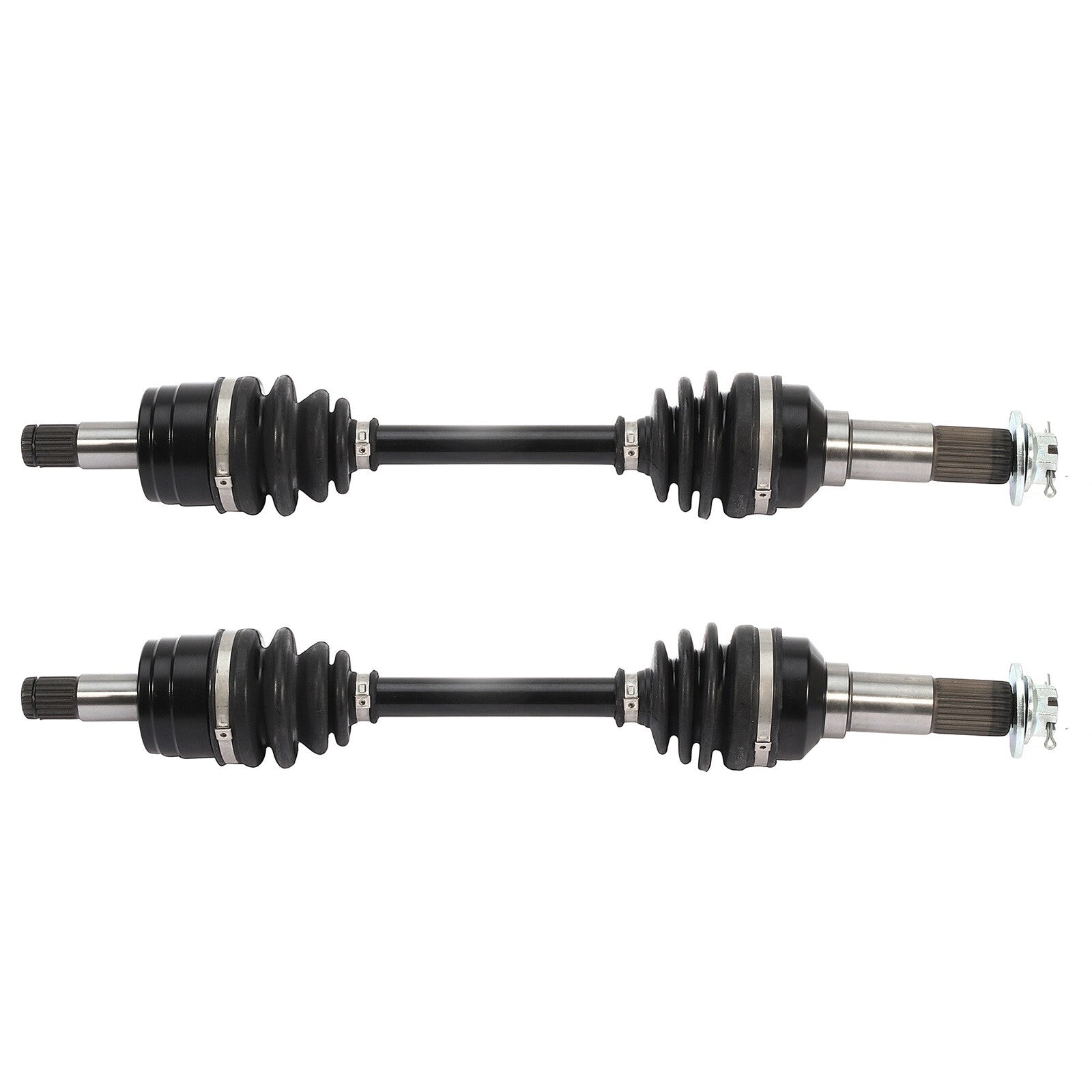 2Pcs Front CV Axles For Yamaha Kodiak 400 Grizzly 350 400 Wolverine 450 6B93BC-57