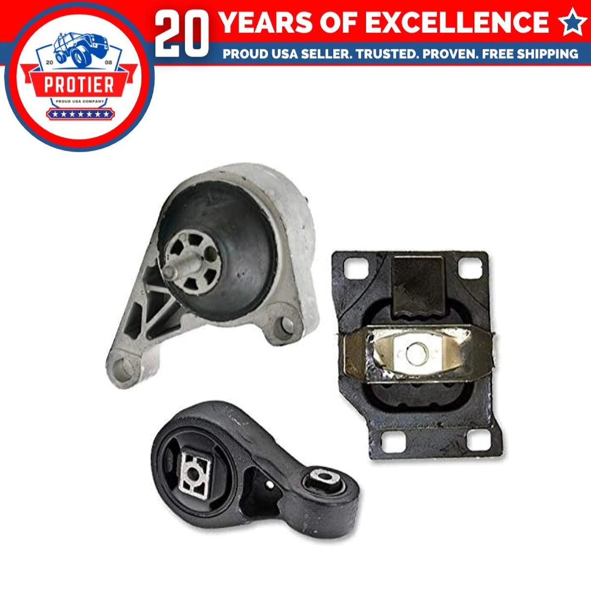 Engine Motor & Trans Mount Compatible for 2004 Compatible ford Focus SVT 6B93BC-57