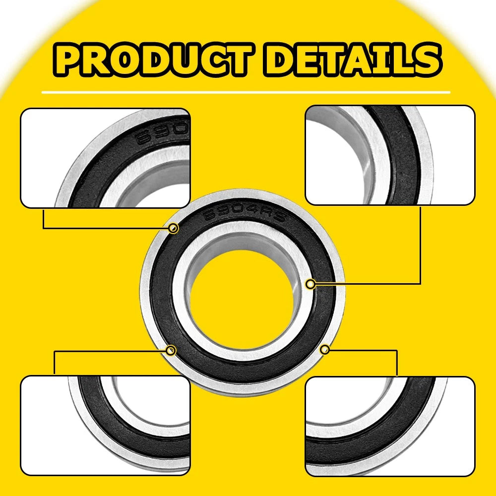 Front Wheel Bearing Seal Kit for 98-18 Yamaha YZ125 YZ250 YZ400F YZ450 YZ426F EA 6B93BC-57