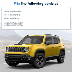 4 Pcs 1.5" 5x110 Hub Centric Wheel Spacers For Jeep Cherokee Compass Renegade