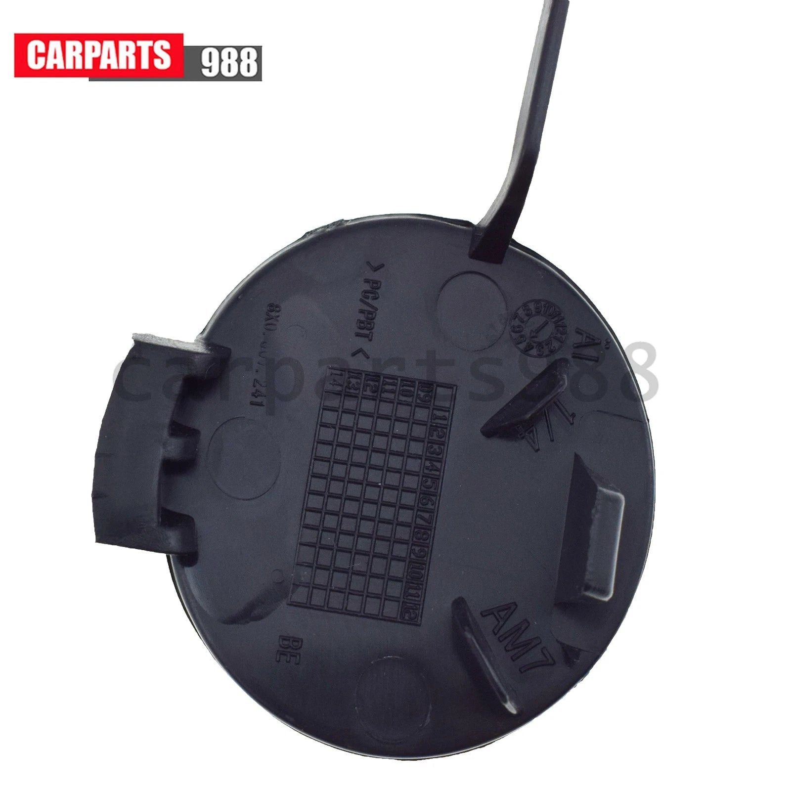 Front Bumper Tow Hook Cover Cap For AUDI A1 2010-2015 8X0807241 8X0807241GRU 6B93BC-57