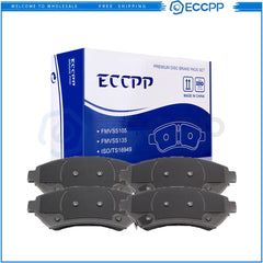 Front Ceramic Brake Pads Kit for Buick Century Chevy Venture Cadillac DeVille V6 6B93BC-57