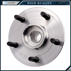 2X CV Axles + 2X Wheel Bearings Front For Dodge Ram 1500 4WD w/ Rear ABS Brakes