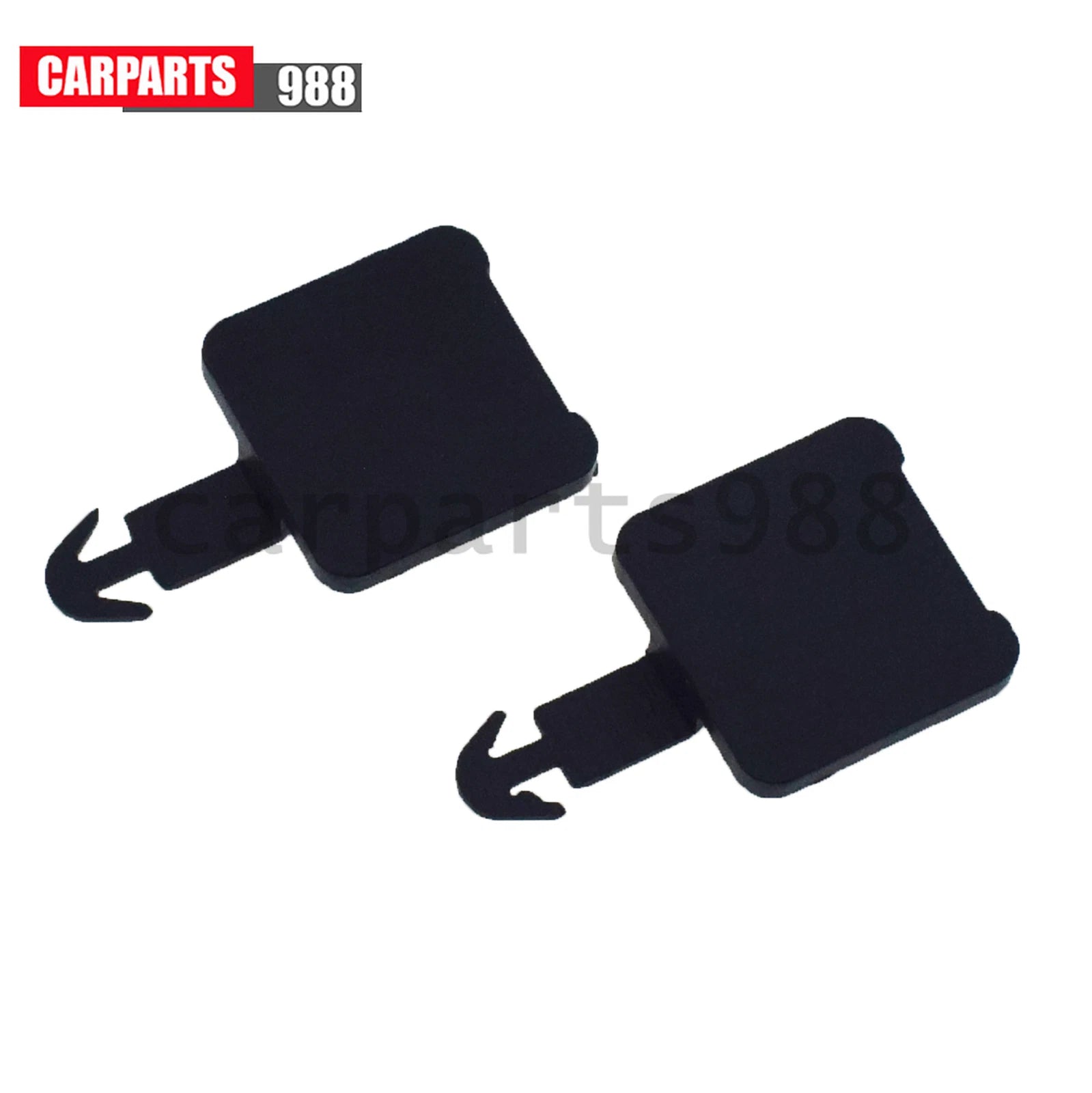 2Pcs Black Interior Door Handle Bezel Left & Right For 2007-2010 Hyundai Elantra 6B93BC-57