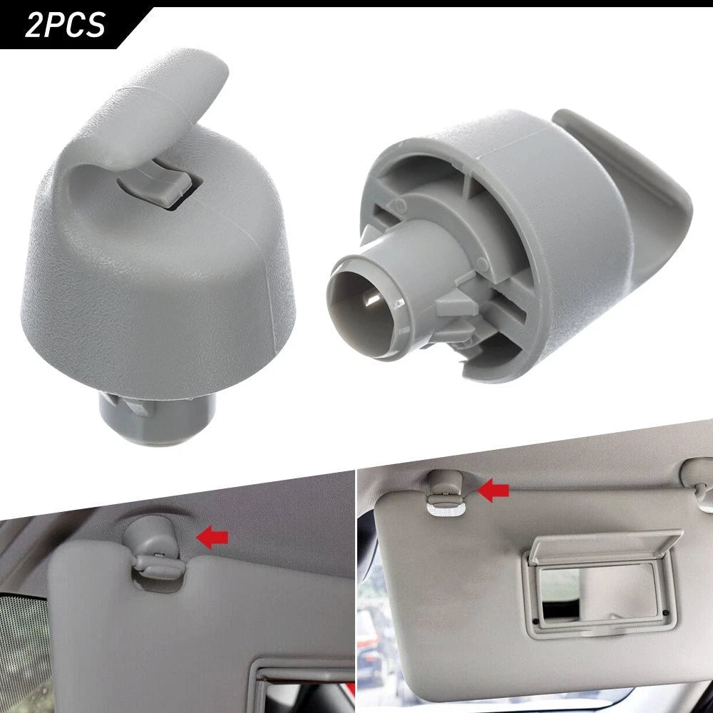 2X FOR NISSAN ALTIMA,MURANO,PATHFINDER,MAXIMA DRIVER OR PASSENGER SUN VISOR CLIP 6B93BC-57
