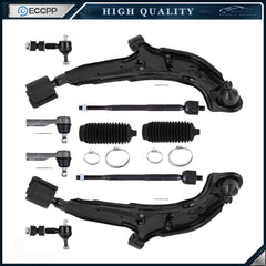 Front Lower Control Arm Ball Joint Sway Bar Tie Rods For 1998-2001 NISSAN ALTIMA 6B93BC-57