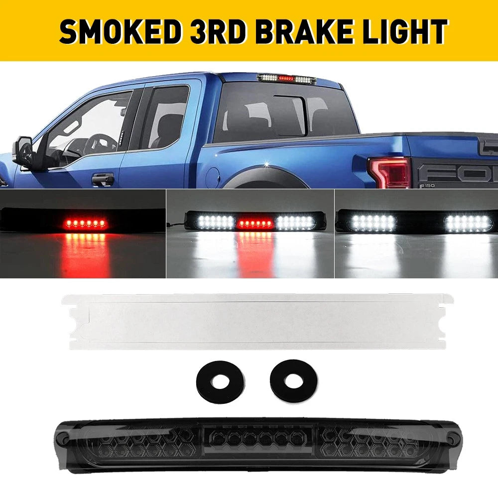 Fit Ford 1997-2003 F-150 1997-1999 F-250 SMOKED THIRD BRAKE 3RD LIGHT CARGO LAMP 6B93BC-57