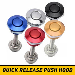 2-10pc Push Button Quick Release Hood Bonnet Pins Lock Clip Car Bumper Latch Kit 6B93BC-57