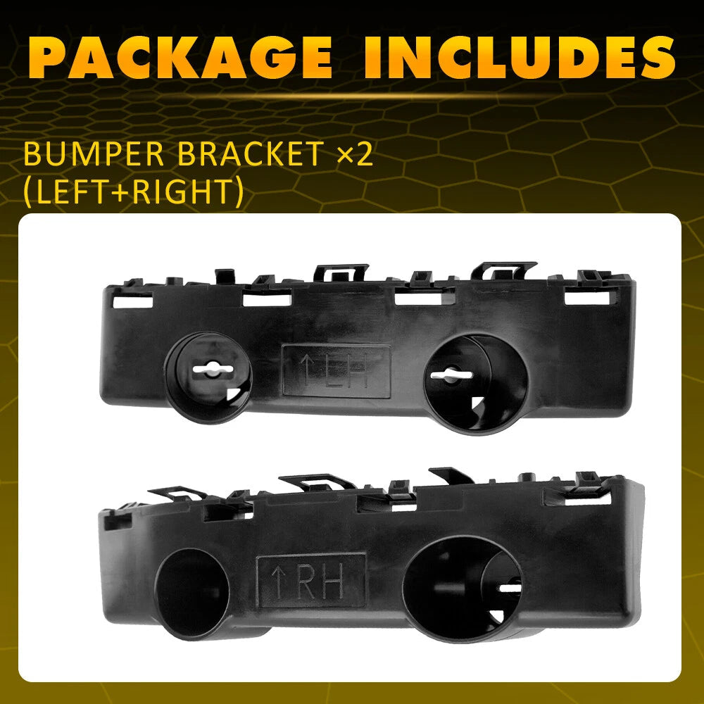 FOR 2015-2019 NISSAN MURANO LEFT AND RIGHT SIDE BUMPER TO FENDER BRACKETS 6B93BC-57