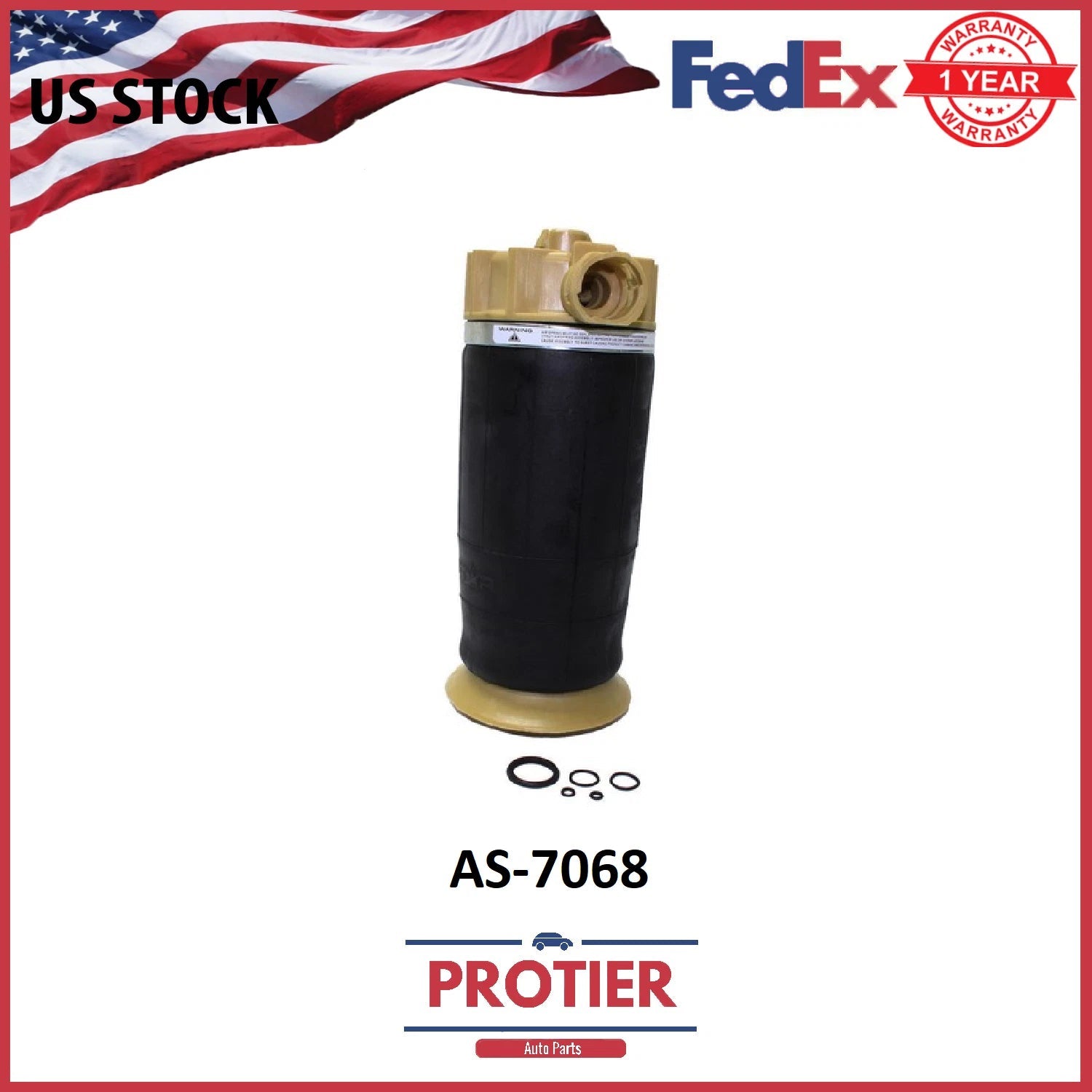 Rear Left / Right Air Suspension Spring for Ford Windstar 1995-2003 V6 3.0L 3.8L 6B93BC-57