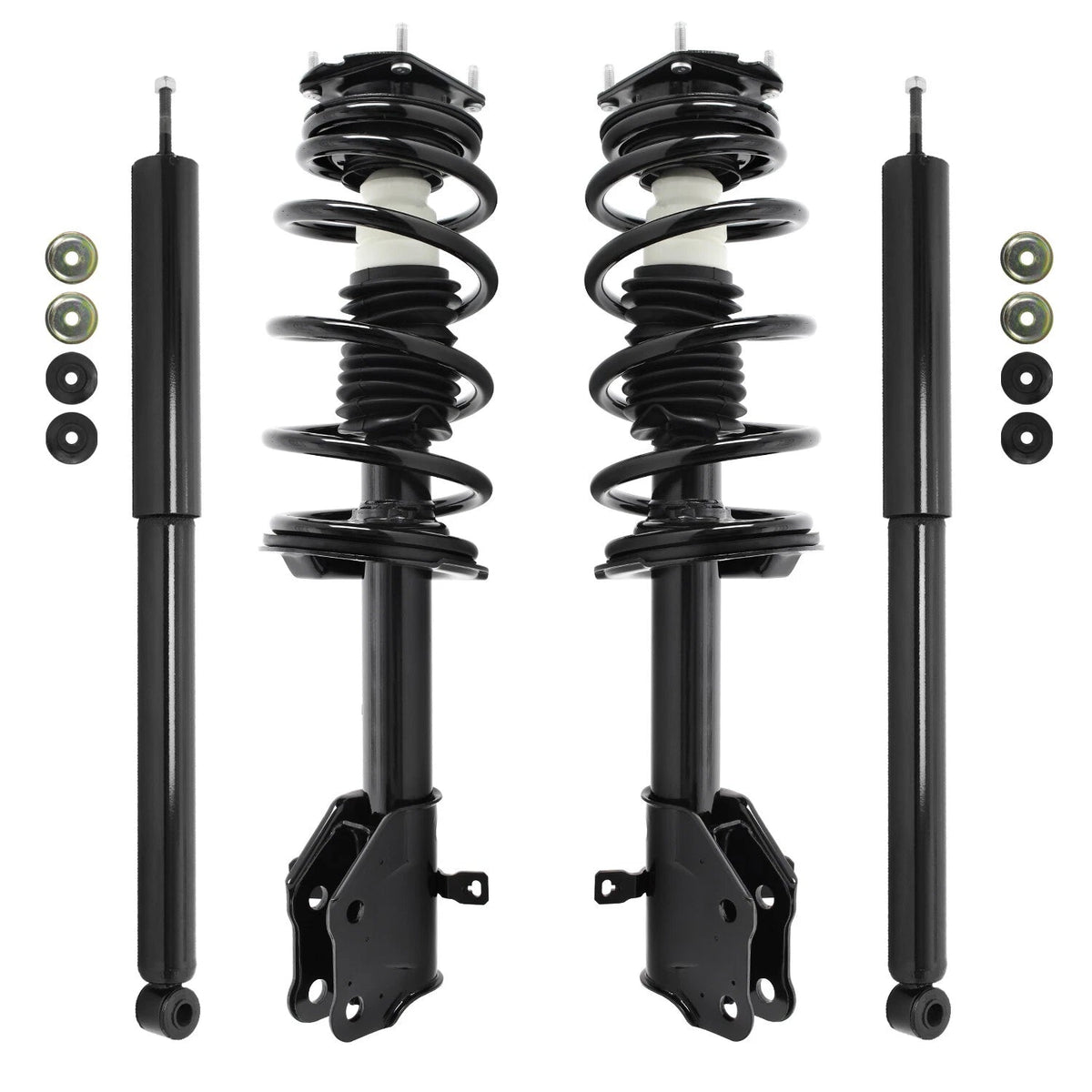 Front & Rear Complete Strut Assembly Shock Kit for 2011-2014 Ford Edge, 6B93BC-57