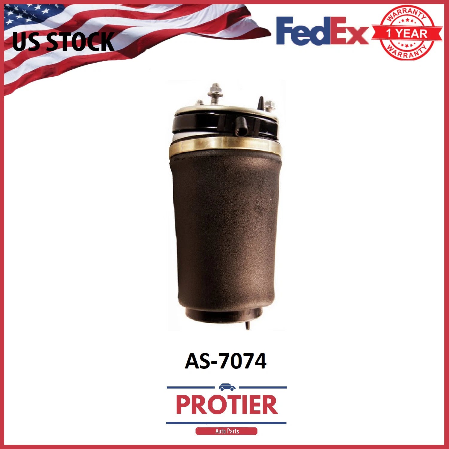 Front Right Suspension Air Spring Fit 2003-2012 Land Rover Range Rover 6B93BC-57