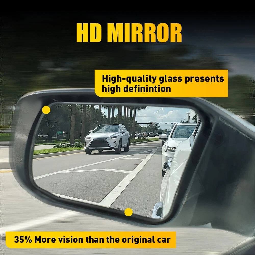 Mirror Glass For 2013-2019 Nissan Sentra with Backing Plate Left Driver Side EOA 6B93BC-57