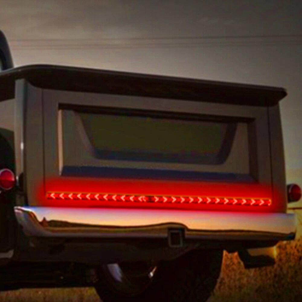 48" Inch Truck Tailgate Strip LED Sequential Brake Signal Tail Light Bar 6B93BC-57