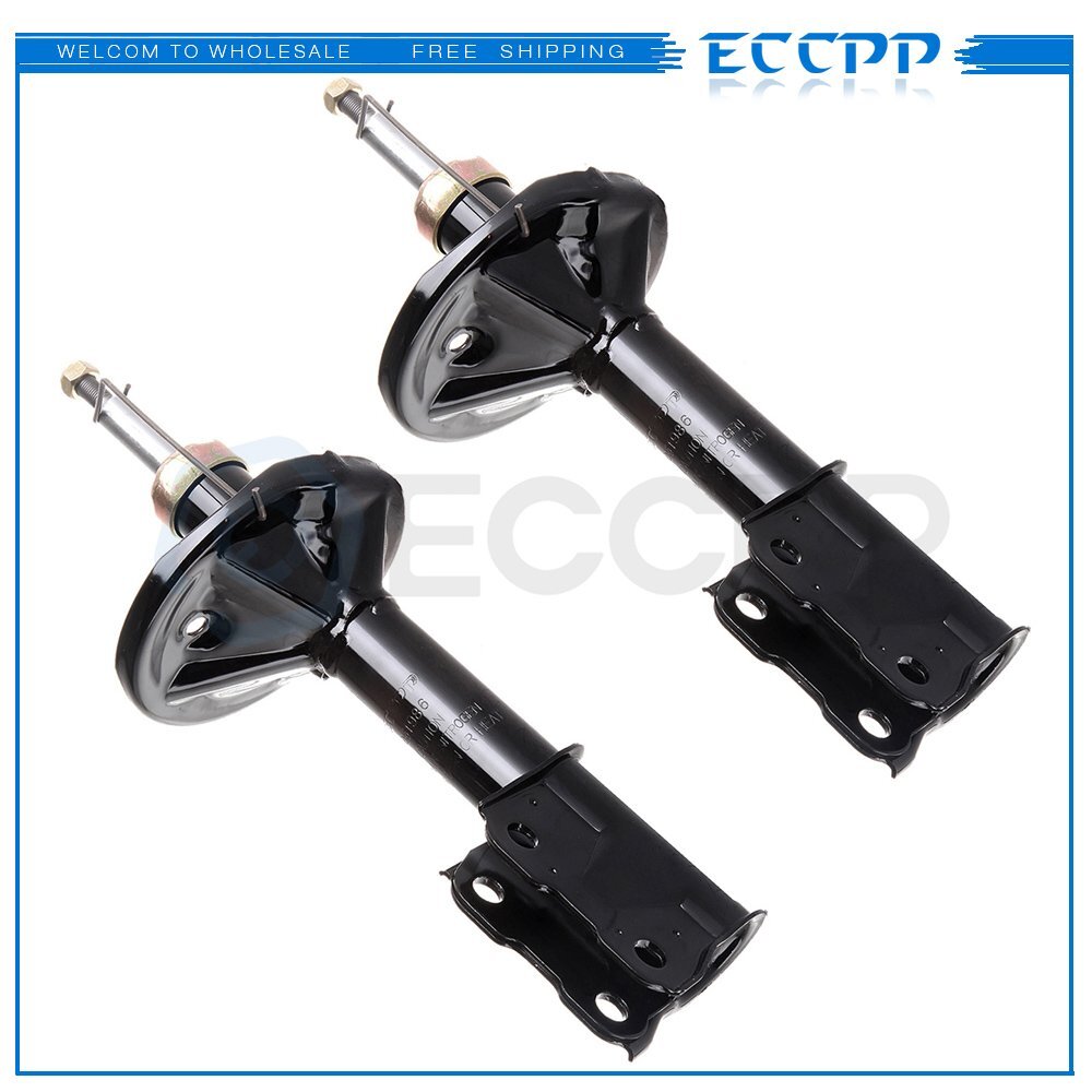 2  Front Set Shocks Struts Assembly For Mitsubishi Lancer 02 03 04 05 MITSUBISHI