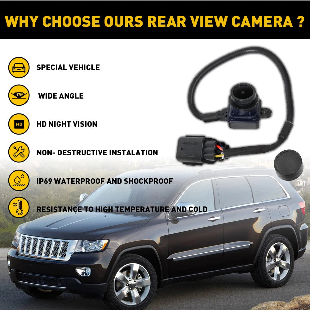 For Jeep Grand Cherokee Dodge Rear View Parking Backup Camera OEM # 56054059AC 6B93BC-57