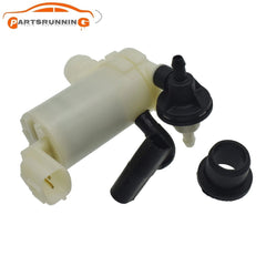 Front Rear Windshield Washer Pump W/ Pipe For 2007-15 Mazda 2 Hatchback 2224663A 6B93BC-57