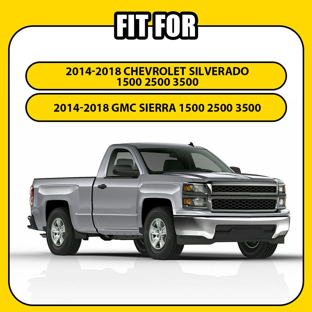 Dash Cover For 2014-2018 Chevy Chevrolet Silverado/GMC Sierra 1500 2500 3500 EOA 6B93BC-57