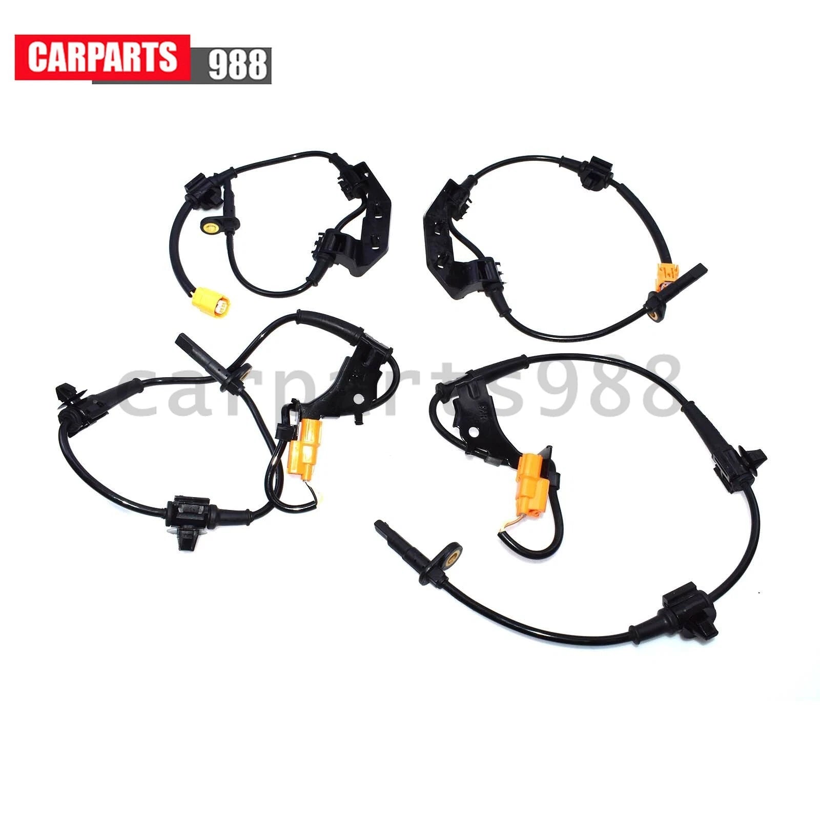 4Pcs ABS Wheel Speed Sensor Front Rear Left Right For Honda CR-V 2.4L 2002-2006 6B93BC-57